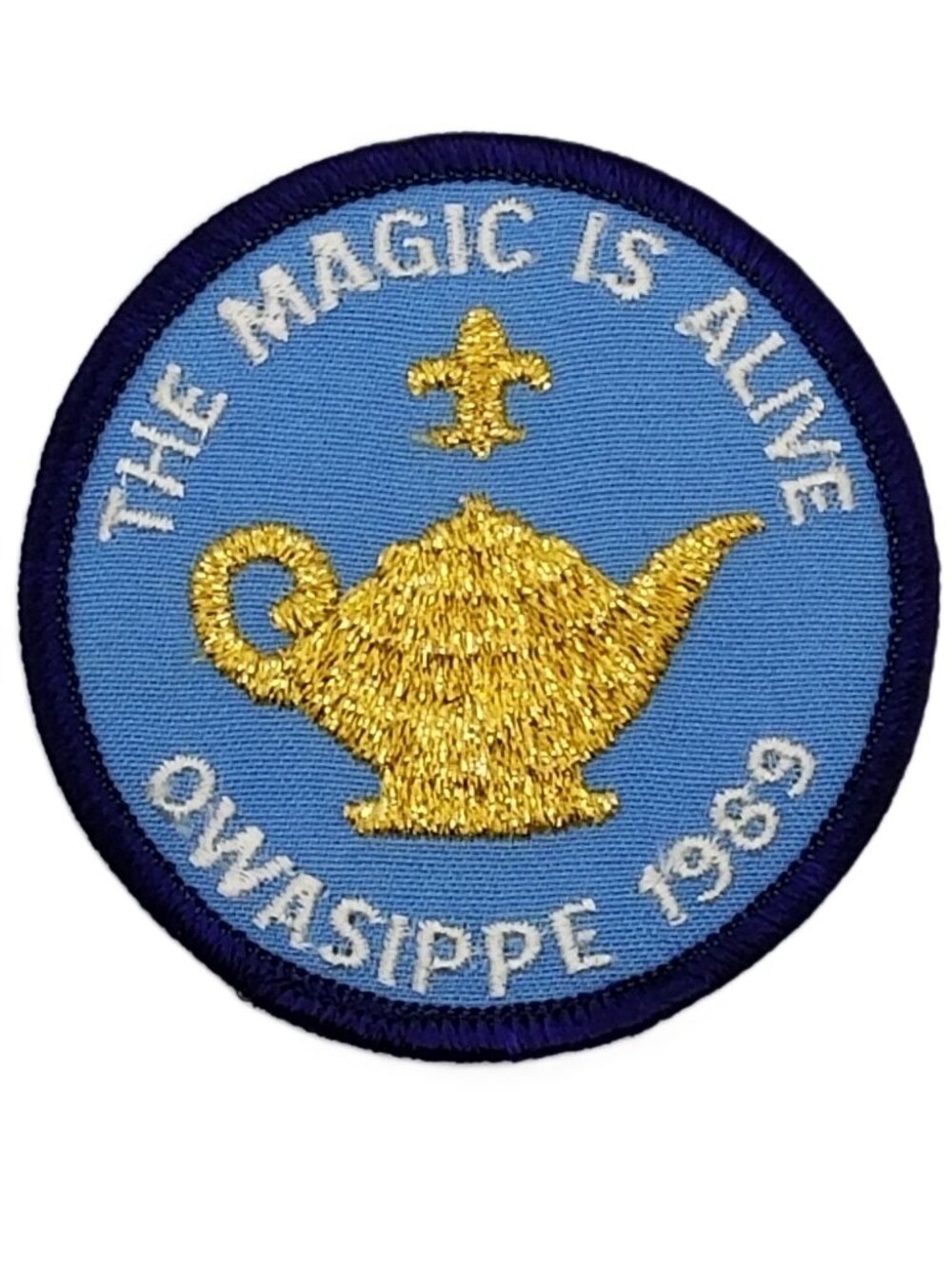 1989 Owasippe Scout Reservation The Magic Is Alive BSA Camp Patch